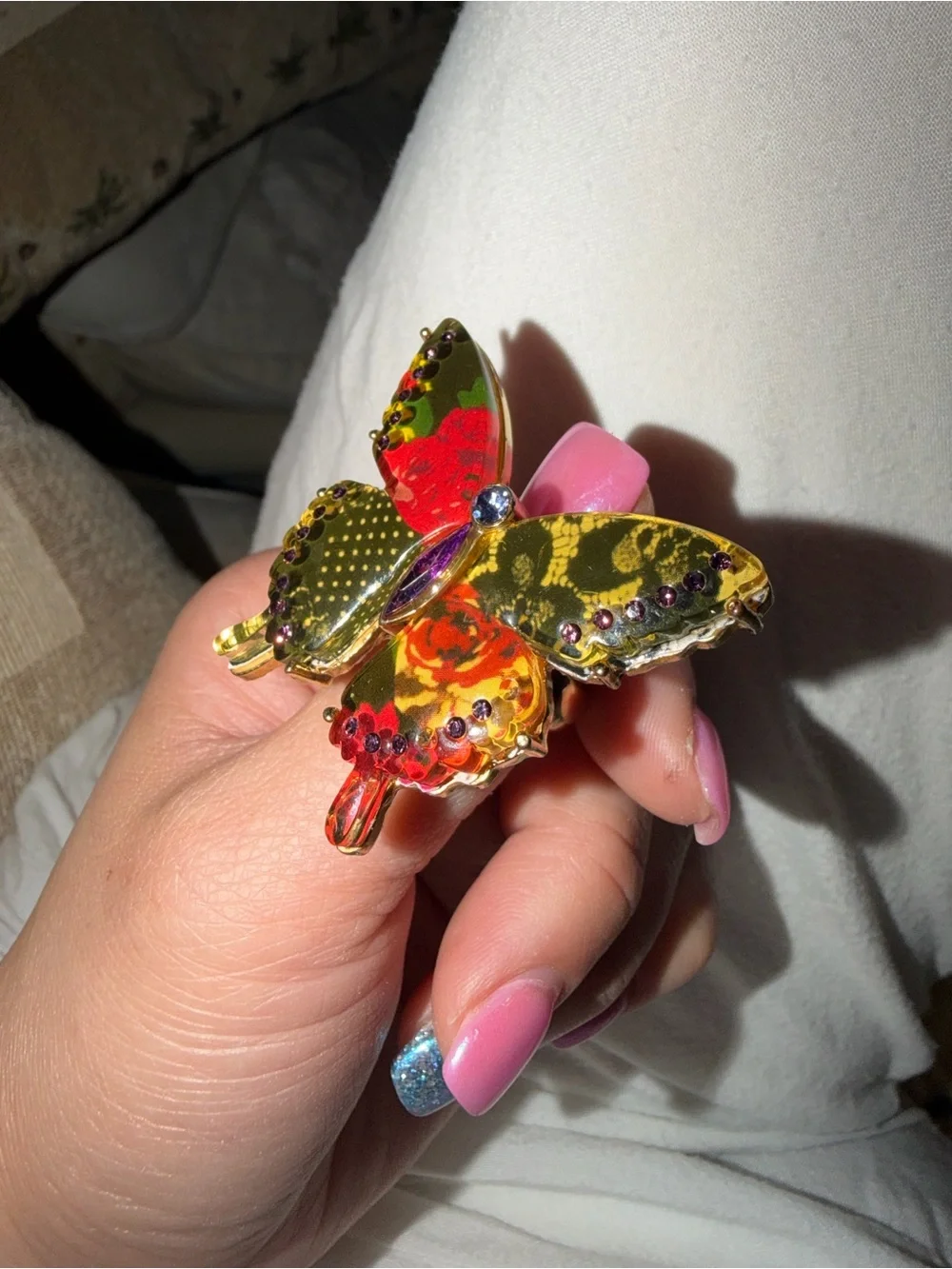 Betsey Johnson whimsical butterfly